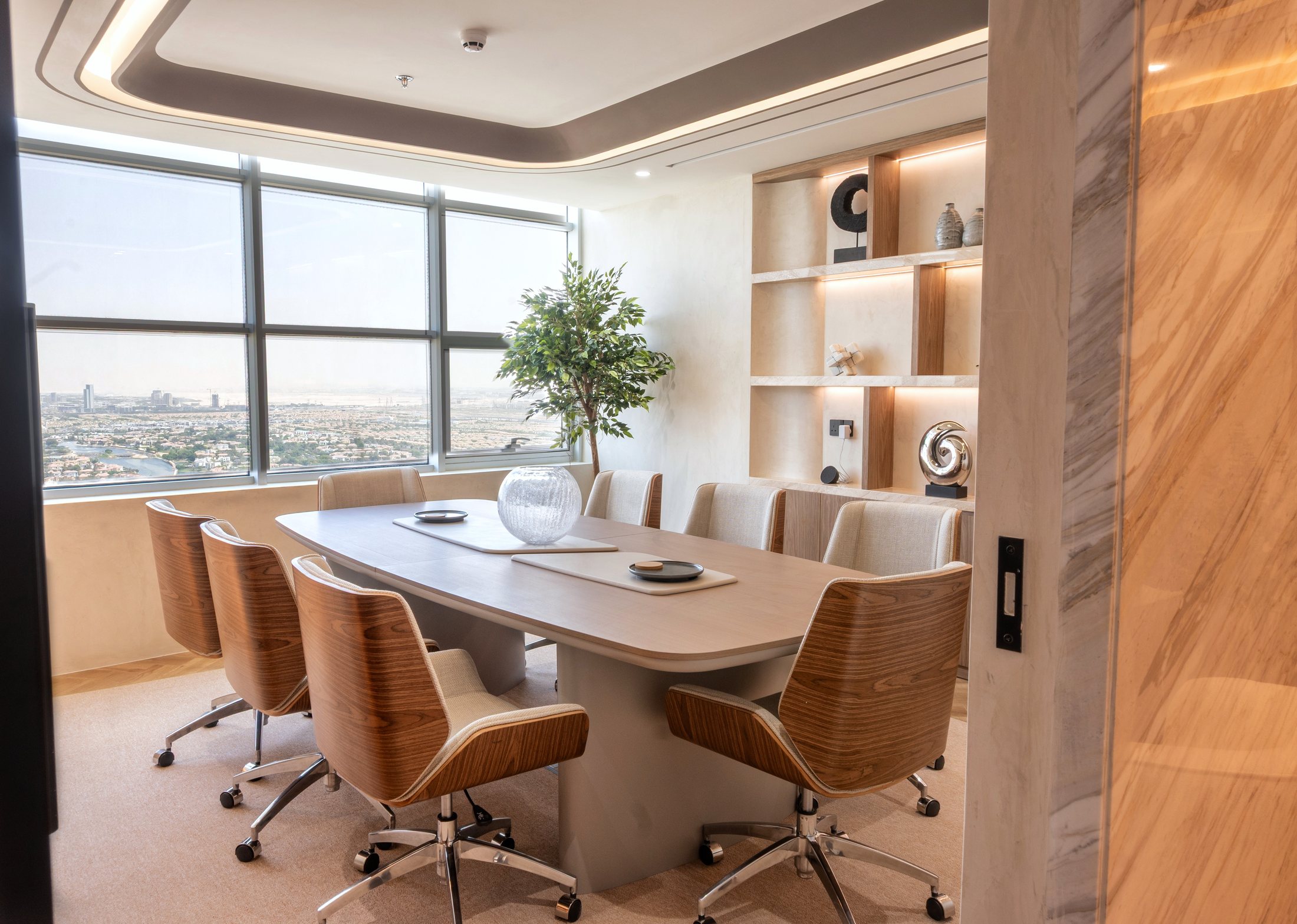 Contemporary Executive Workspace Executive office renovation